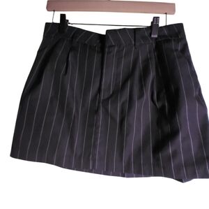 NWT Divided Striped Mini Skirt Size M Work Siren Mob Wife Workwear Office Party